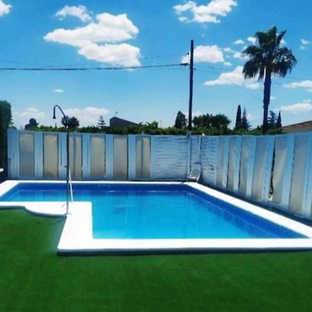 Chalet Con Encanto Villa Palomares del Rio Bagian luar foto