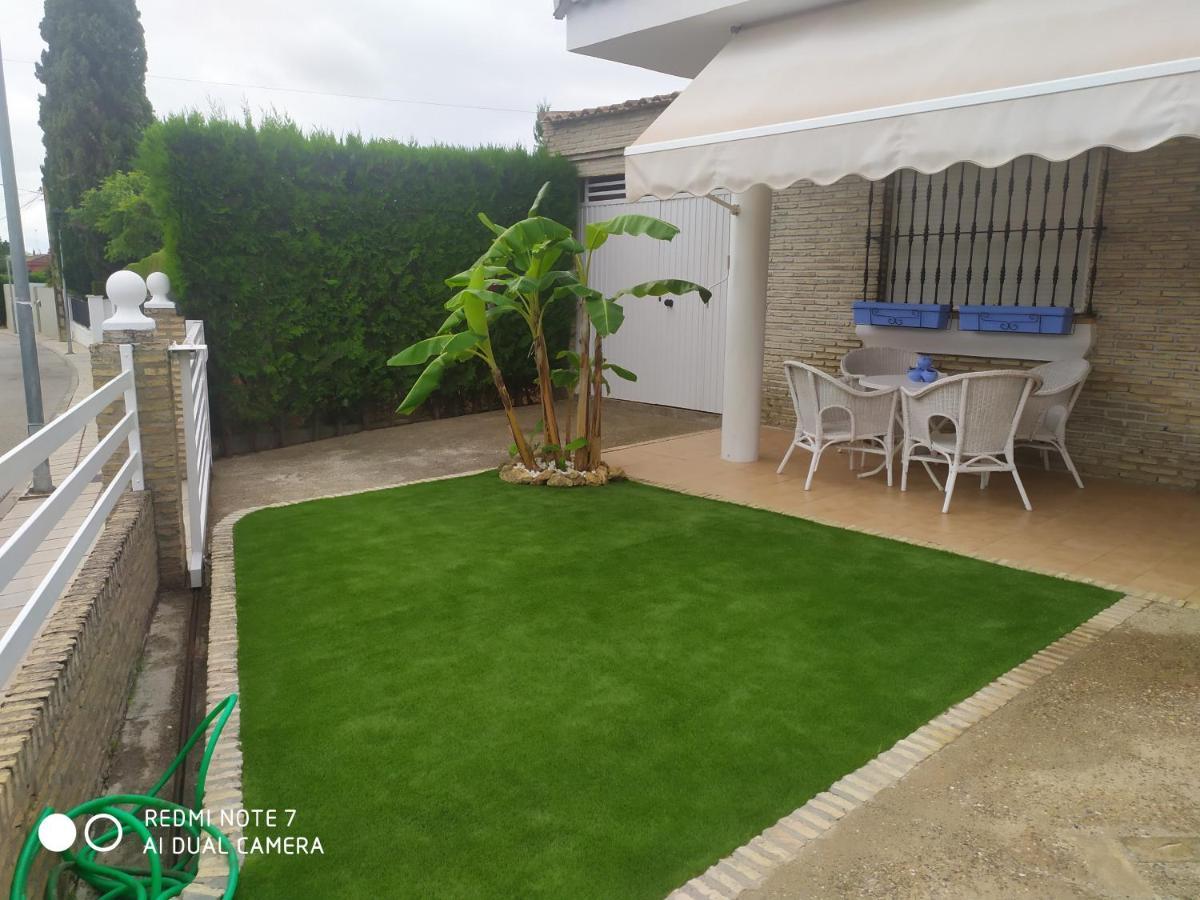 Chalet Con Encanto Villa Palomares del Rio Bagian luar foto