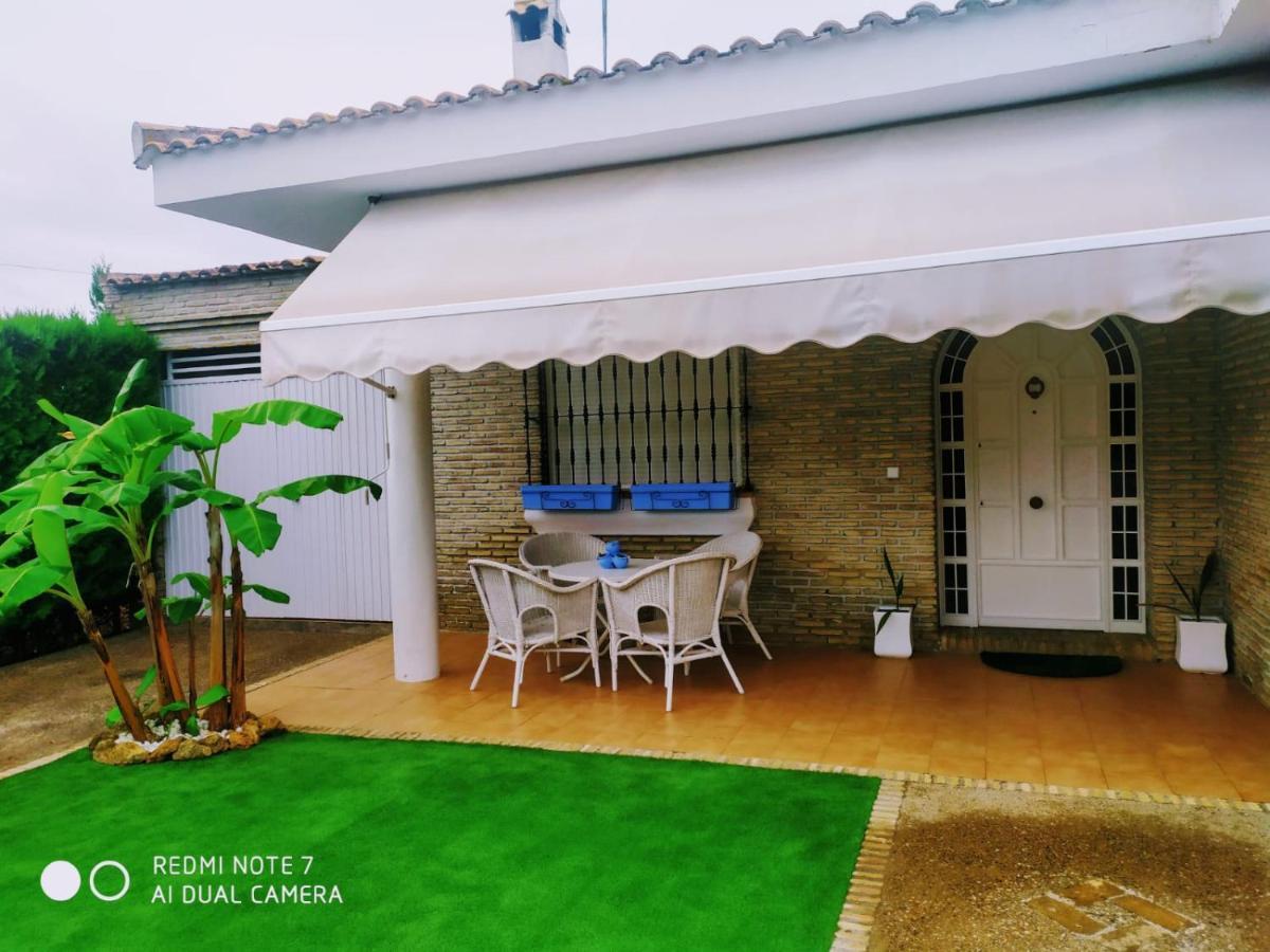 Chalet Con Encanto Villa Palomares del Rio Bagian luar foto